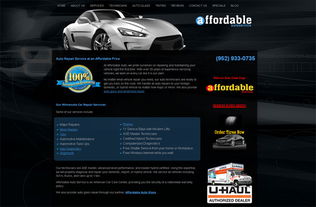 國外汽車維修服務網站設計賞析 如何打造高效、可信的在線服務平臺